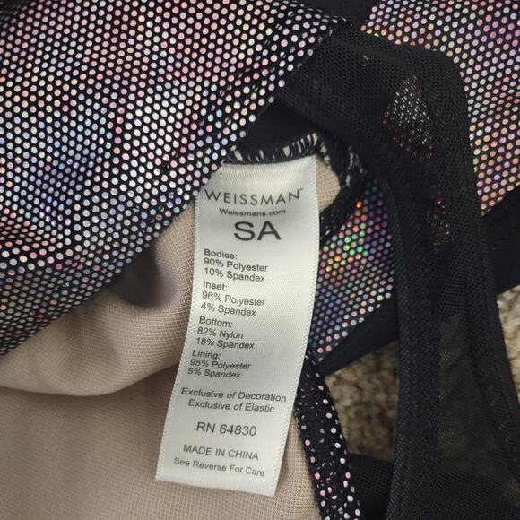 Weissman Full Dance Leotard, Size Adult Small - Picture 9 of 9